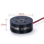 IFlight IPower GM2804 Gimbal di alta qualità a 3 assi in plastica Brushless stabilizzazione del motore per la costruzione di sistemi 3D